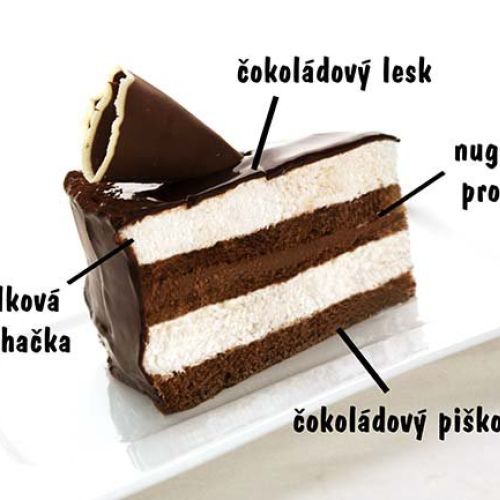 Nugátový dort