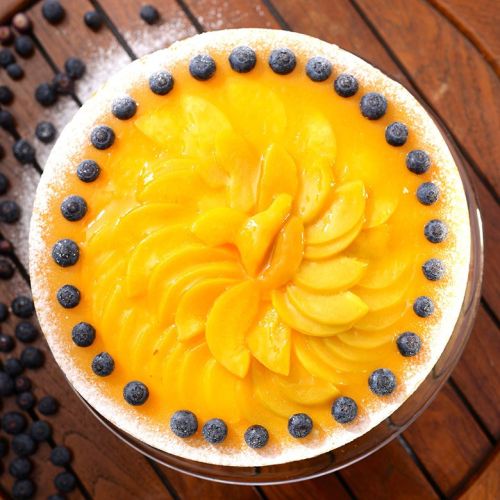Broskve & crème fraîche