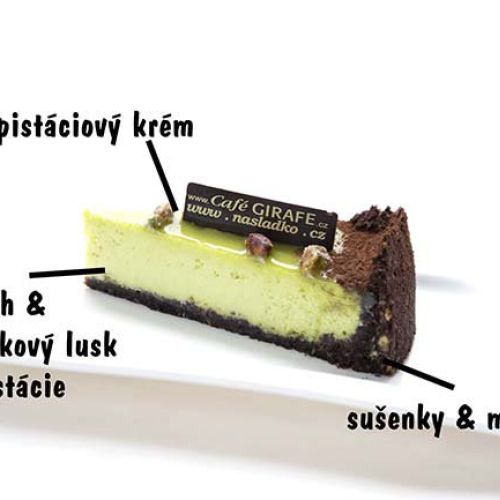 Cheesecake pistáciový