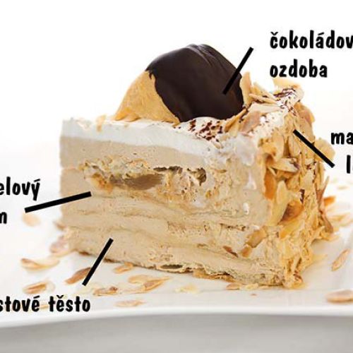 Karamelový dort